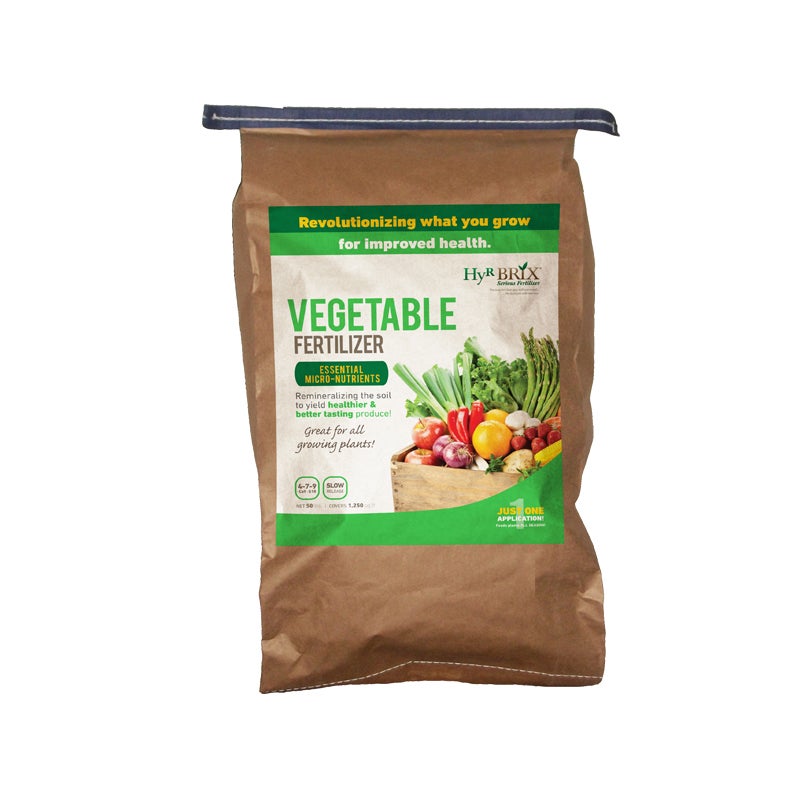 HyrBRIX® Vegetable Fertilizer 45 lb Bag - 40 per pallet - Fertilizers